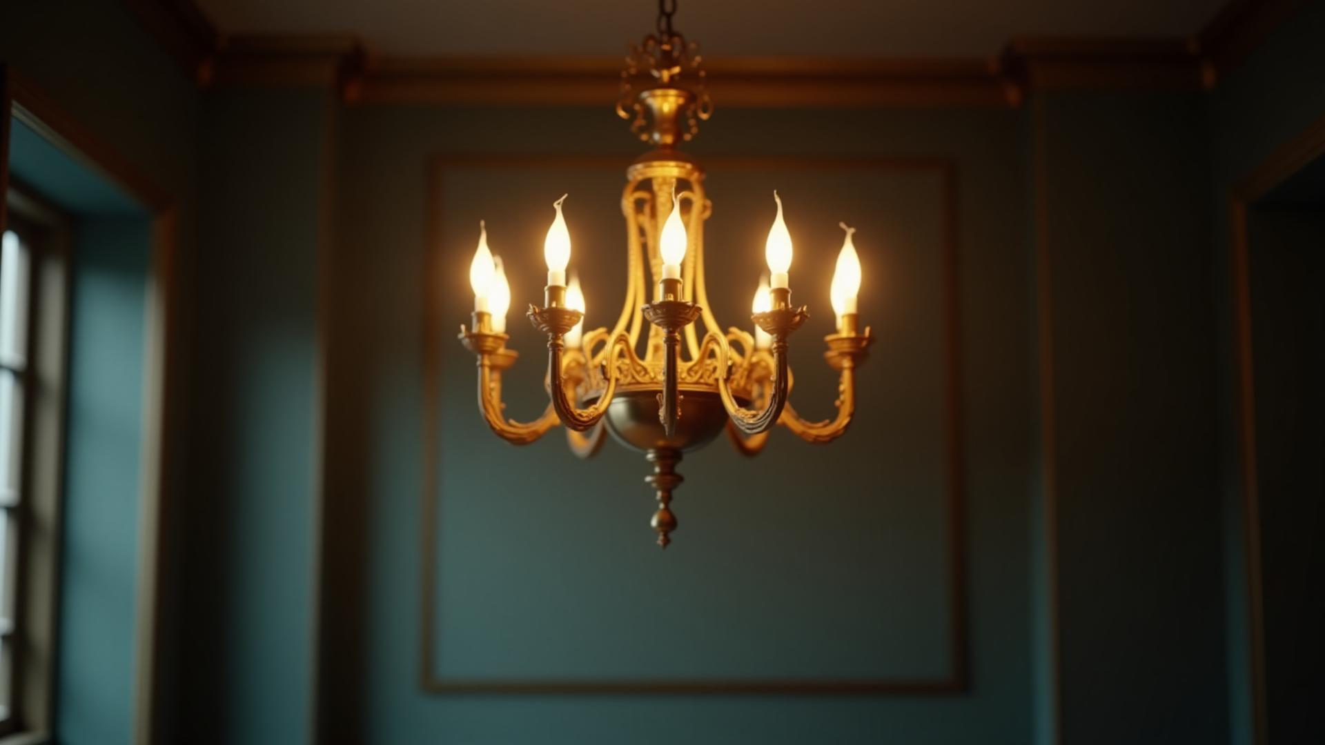 Misma pieza metálica histórica después de la restauración, con su brillo y detalles originales